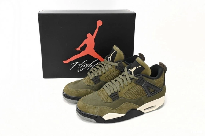 Cheap Olive Air 4 Medium Craft Jordan FB9927-200 0726